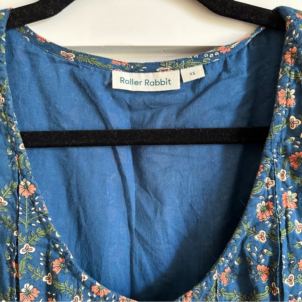 Roller Rabbit floral Hampton Mabel dress XS